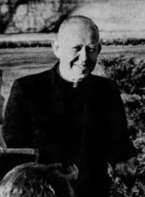 Accused Priest Jack Leary