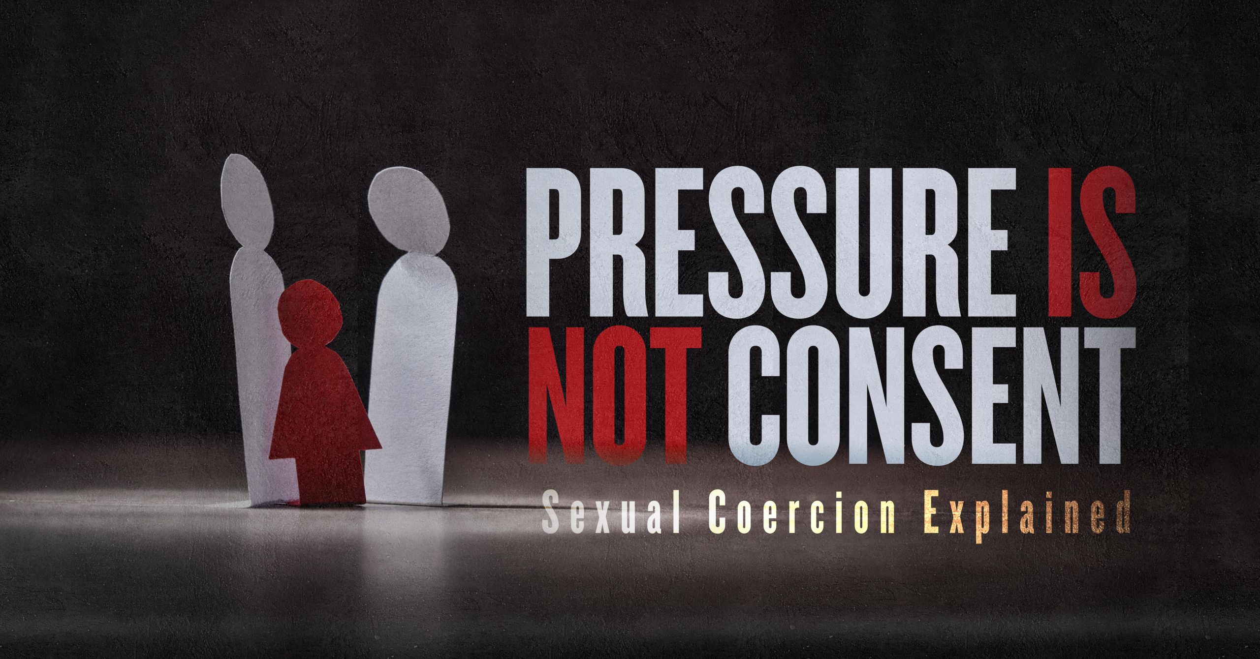 Concept of sexual abuse to underage girls dark background